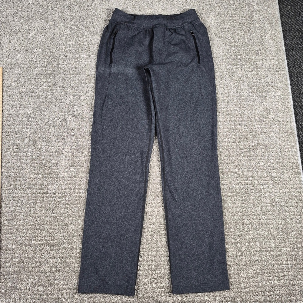 Lululemon Discipline Pants Mens M Dark Gray Heathered Black Sweatpants